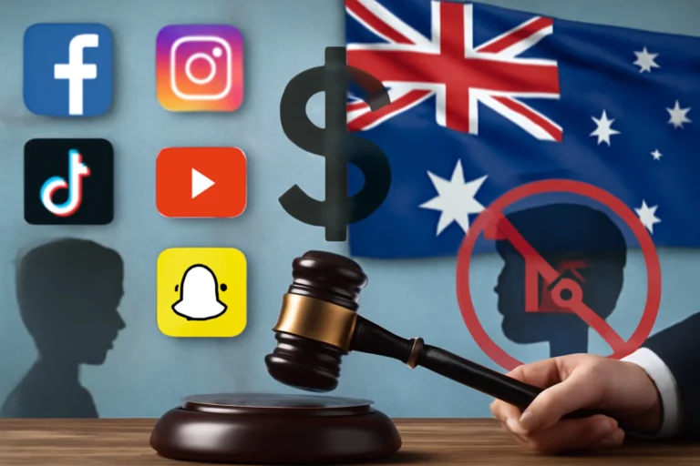 Austrália abre investigação contra Facebook, Instagram, TikTok, YouTube e Snapchat por possível descumprimento da proibição de redes sociais para menores de 16 anos, com risco de multas altas