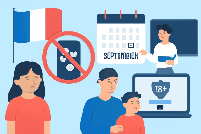 França avança para proibir redes sociais para menores de 15 anos, cronograma até setembro, impactos para pais, escolas e verificação de idade