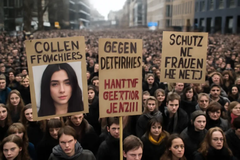 Milhares protestam na Alemanha por Collien Fernandes e pedem leis duras contra deepfakes, pressionando revisão da proteção a mulheres na era digital