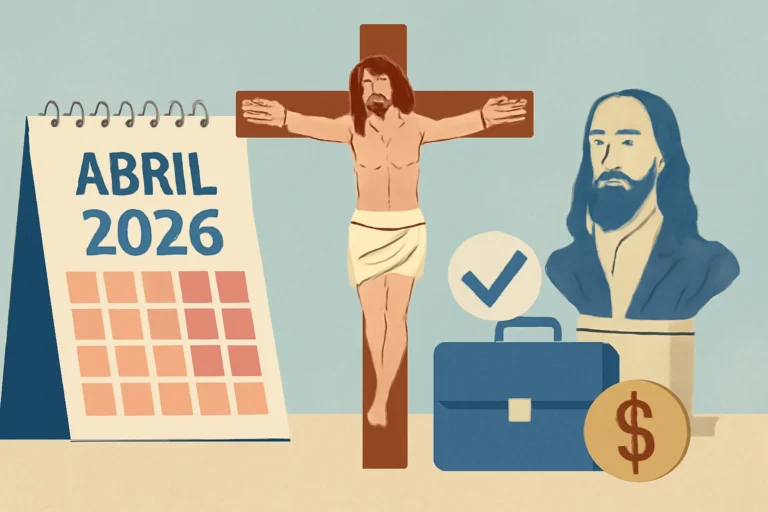 Feriados de abril 2026, emenda e direitos trabalhistas, Paixão de Cristo na sexta e Tiradentes na terça: quem pode emendar, receber em dobro ou ter folga compensatória