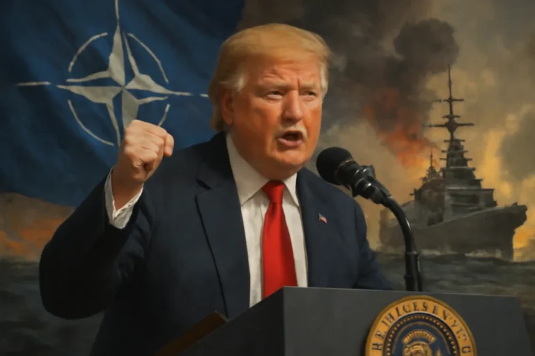 Trump diz que considera rever permanência dos EUA na Otan após guerra no Irã, acusa aliança de ‘tigre de papel’ e pressiona aliados por apoio naval