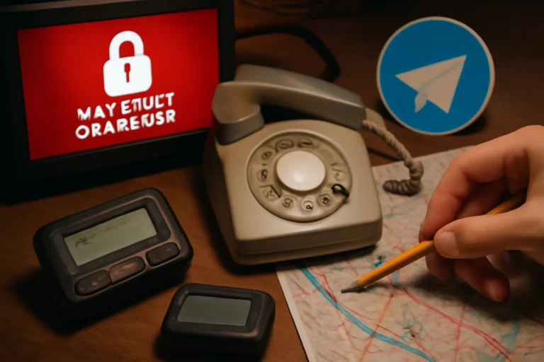 Internet russa caminha para isolamento, apagões e bloqueios de VPN empurram cidadãos para pagers, mapas de papel e telefones fixos, e ameaça ao Telegram provoca reação