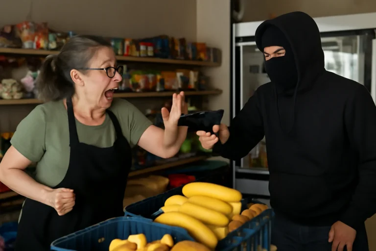 Dona de mercearia reage durante assalto em Bom Despacho, dá tapa na mão do bandido e relata impulso que ajudou a chamar socorro e levou à prisão parcial