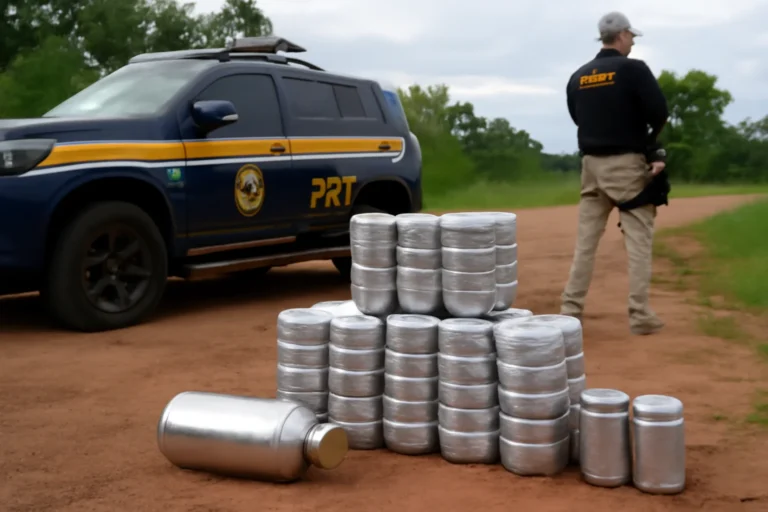 Apreensões de mercúrio em Roraima: PRF intercepta quase 400 kg em cinco horas e há suspeita de contrabando da Guiana para abastecer garimpos ilegais