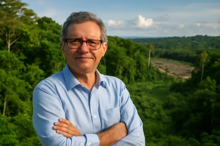 Adnan Demachki, ex-prefeito idealizador do Município Verde, como suas ações em Paragominas reduziram o desmatamento e marcaram a política ambiental local