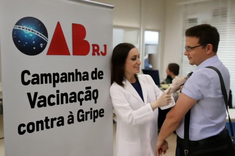 Campanha de vacinação contra a gripe da OAB-RJ mobiliza subseções em todo o estado, oferece vacina trivalente para advogados, estagiários e dependentes
