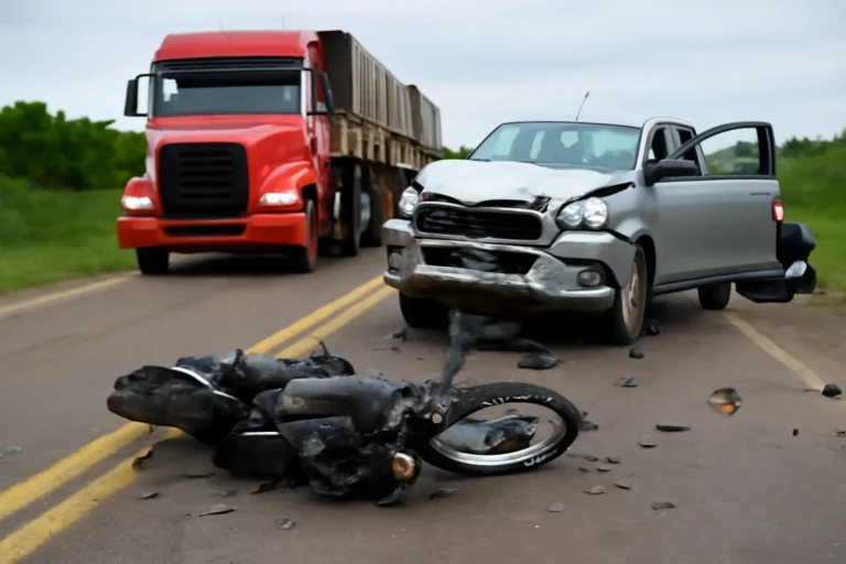 Motociclista morre na BR-080 em colisão com caminhão e Toyota Hilux, Honda CG 125 envolvida, condutor da caminhonete foi levado ao hospital