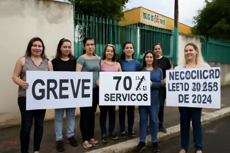 Greve de berçaristas e auxiliares de creches em Conchal termina após acordo, com manutenção de 70% dos serviços e negociações sobre Lei nº 15.326 de 2026