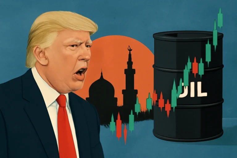 Como falas de Trump sobre a guerra no Oriente Médio fazem o preço do petróleo oscilar, e por que o mercado reage mais a expectativas que à oferta
