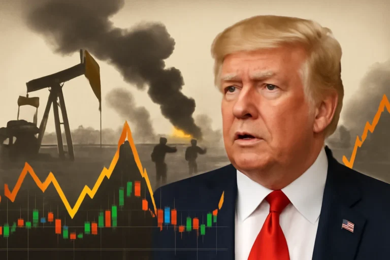 Como falas de Trump sobre a guerra no Oriente Médio fazem o preço do petróleo oscilar, e por que declarações mudam expectativas e volatilidade do mercado