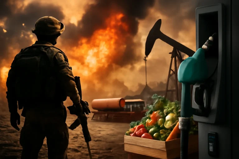 Guerra no Irã e alta do petróleo: por que o conflito eleva gasolina, encarece frete e pode puxar a inflação dos alimentos no Brasil