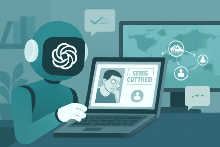 ChatGPT testa sistema de detecção de extremismo para identificar pessoas em crise e encaminhá-las a suporte, conectando a 1.600 serviços em 180 países