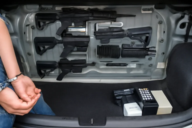 Fuzis escondidos na estrutura do carro, abordagem em Dracena resulta em apreensão de quatro fuzis 5.56 desmontados, perfumes sem nota e prisão