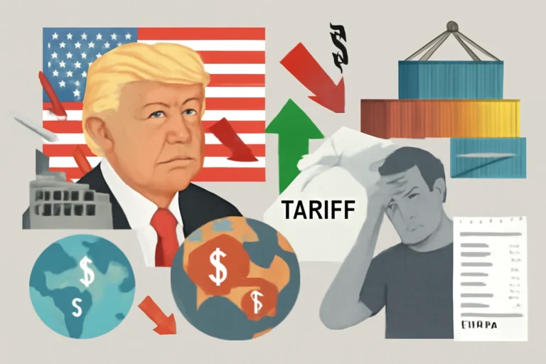 Como o tarifaço de Trump remodelou o comércio global, quem ganhou e quem perdeu, por que a arrecadação subiu e por que americanos acabaram pagando a conta