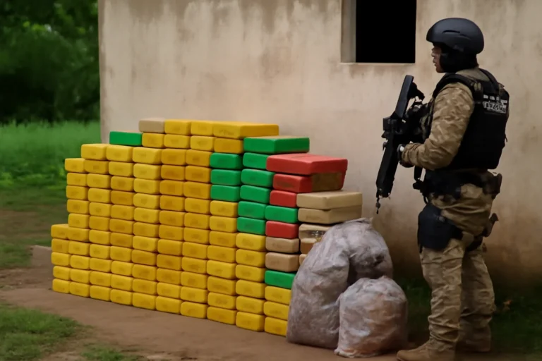 Operação Maré de Ferro apreende 282 kg de drogas e prende oito pessoas em Juruti, Pará, desarticulando rota do tráfico na região de fronteira com o Amazonas