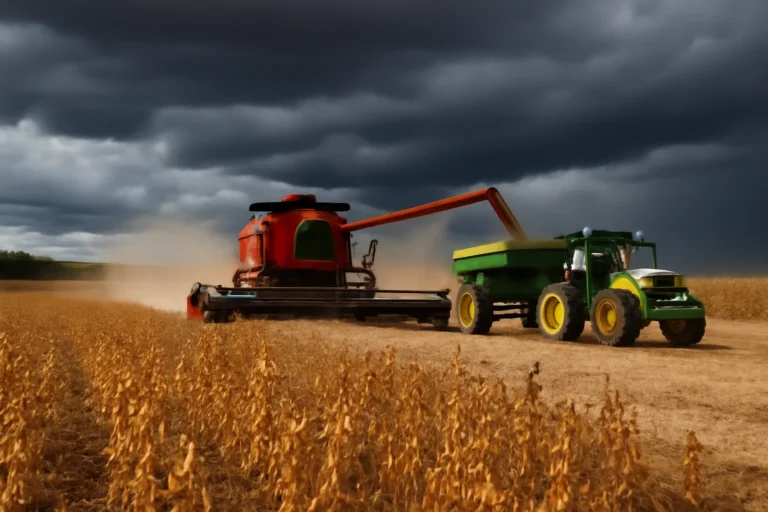Colheita de soja avança para 82% da área no Brasil com desafios climáticos afetando produção de milho