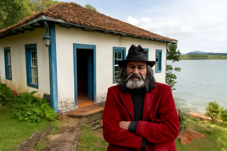 Diretor Gabriel Villela transforma casa histórica às margens de Furnas em refúgio criativo e destaca importância do Lago para o Sul de Minas