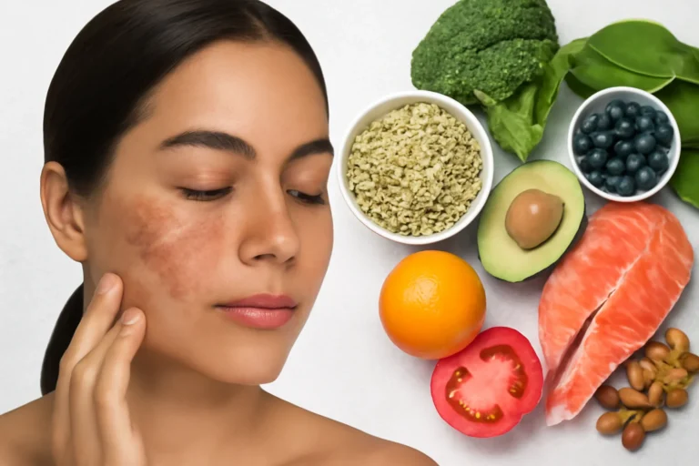 Melasma e dieta: como a alimentação pode ajudar a prevenir e tratar manchas escuras no rosto