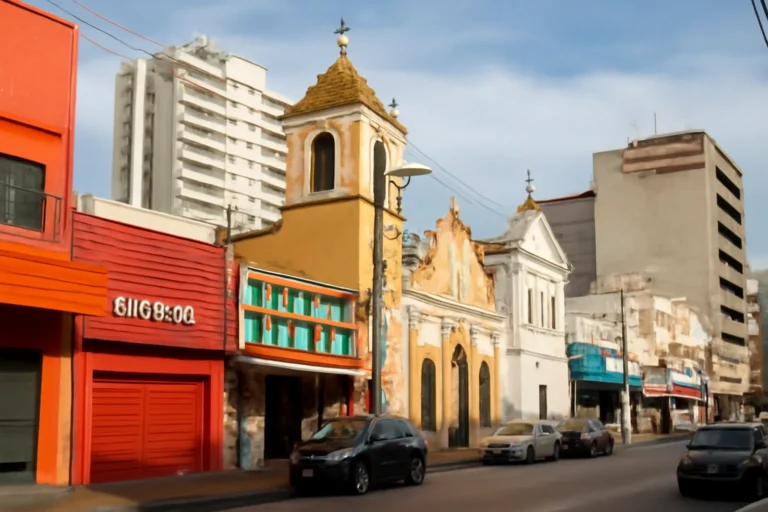 Pontos históricos de Cuiabá perdem destaque e são engolidos pelo comércio no centro da cidade