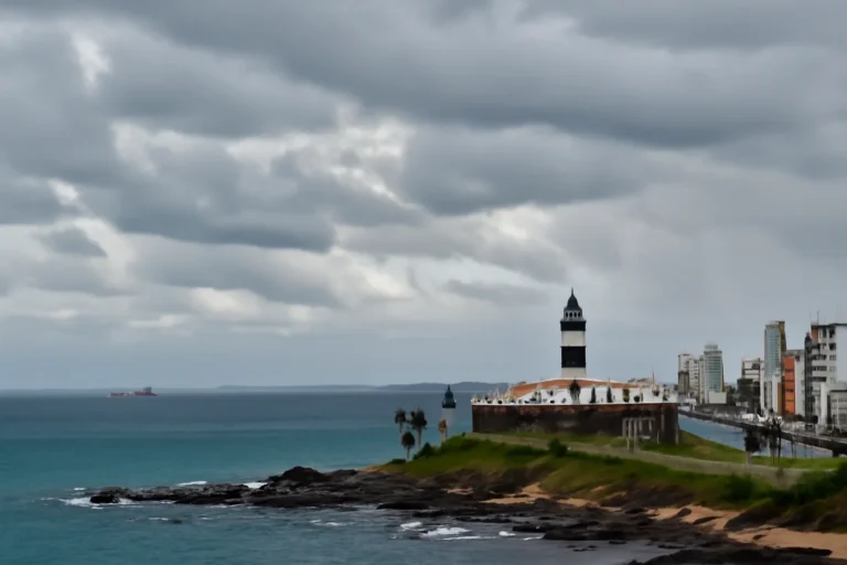 Fim de semana em Salvador terá muitas nuvens e chuvas isoladas com temperaturas entre 24°C e 29°C
