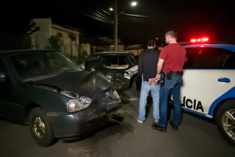 Motorista embriagado é preso após causar acidente na Vila Brasília em Volta Redonda com carro irregular