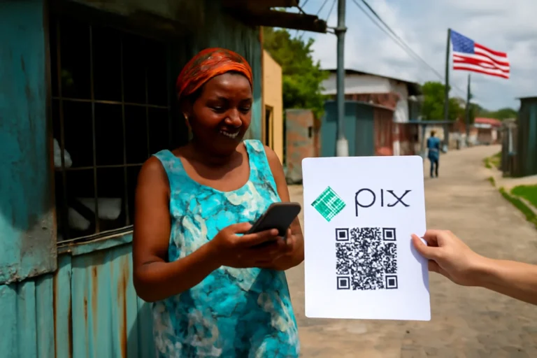 PIX impulsiona inclusão financeira dos mais pobres no Brasil e enfrenta críticas dos EUA por suposto tratamento preferencial
