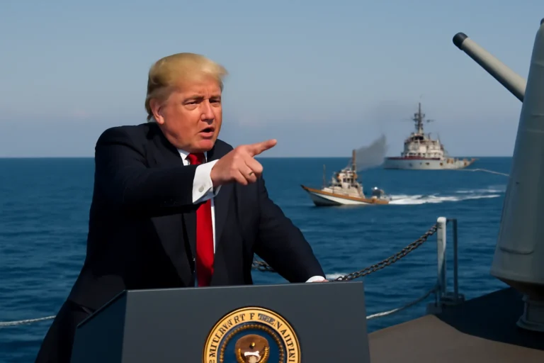 Trump ordena bloqueio no Estreito de Ormuz e alerta para possível destruição de ‘navios de ataque’ iranianos